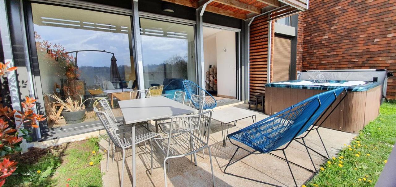 Open Sun avec Jacuzzi Privatif et parking privé Lägenhet Sarlat-la-Canéda Exteriör bild